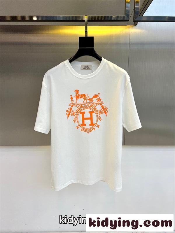 人気急増 半袖Tシャツ 上質コットン カジュアル 2026新作 HERMES エルメス コピー-2