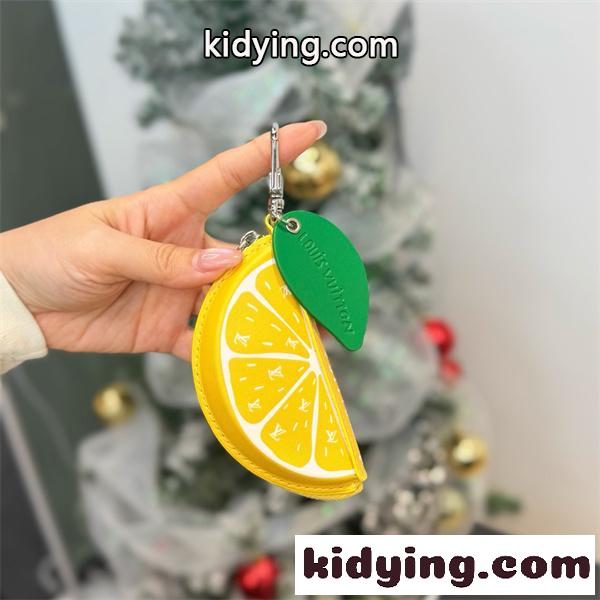 ☆2026最新☆Louis Vuitton LEMON ☆ルイヴィトンバッグチャームスーパーコピーキーホルダーイヤホンや小銭入れ-4