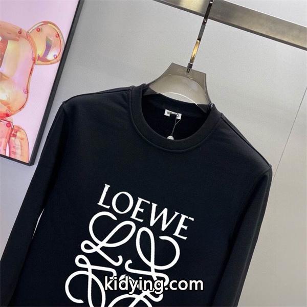 洗練された大人の白 LOEWE ロエベ コピー スウェットセットアップ 2025秋冬新作トレンド-1