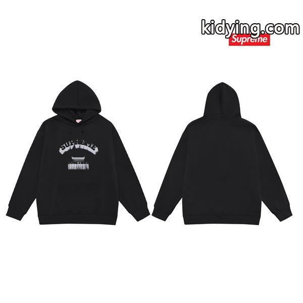 秋冬準備 温かさ重視 杢グレー 売れ筋 SUPREME シュプリーム 偽物 パーカー-1