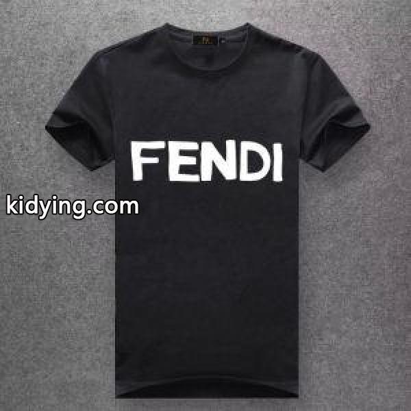 ≪手元確保済み≫FENDI&ロゴTシャツホワイト安心国内発送40873467フェンディ スーパー コピー７色展開-0