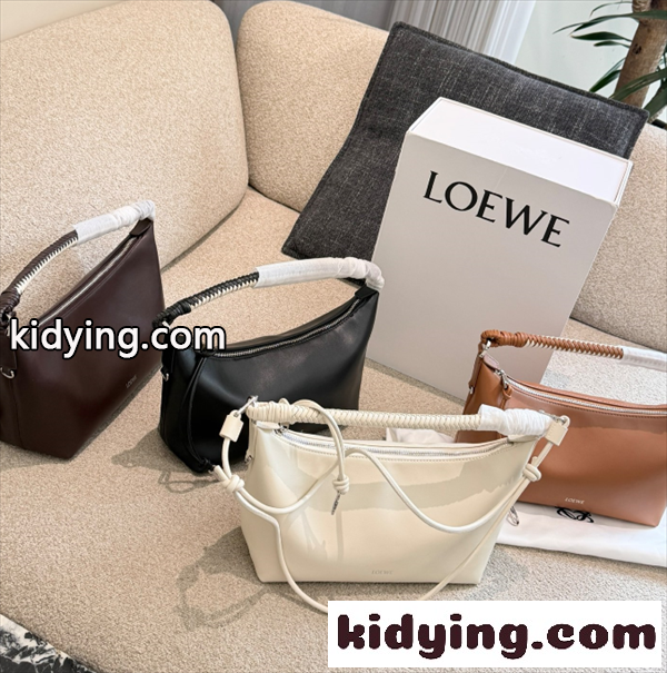 Loewe ロエベハンドバッグコピー2026人気新作ファッション最新トレンド4色斜め掛け-0