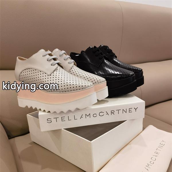 2026新作 厚底シューズ ブラック×ベージュ パンク STELLA McCARTNEY ステラマッカートニー コピー-8