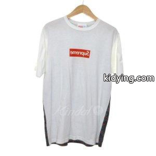 supreme×CdG 13SS ドット迷彩ミラーBOXロゴTシャツ ホワイト サイズ:M (堀江店) 180724 :8004000079921:カインドオル - 通販ショッピング-0