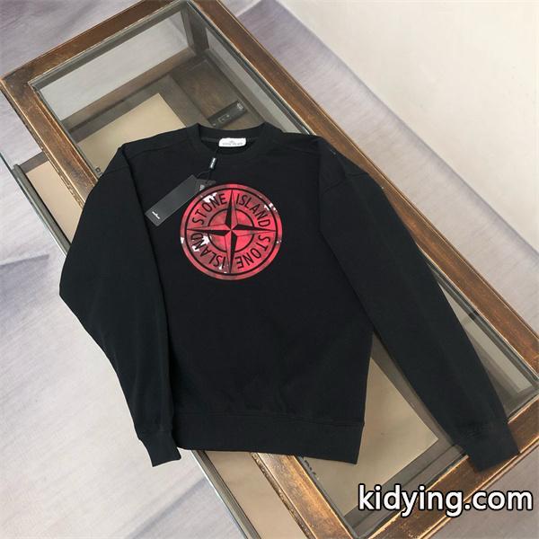 洗練 定番 スウェット ミニマルロゴ 安定感 2026新作 STONE ISLAND ストーンアイランド コピー-0