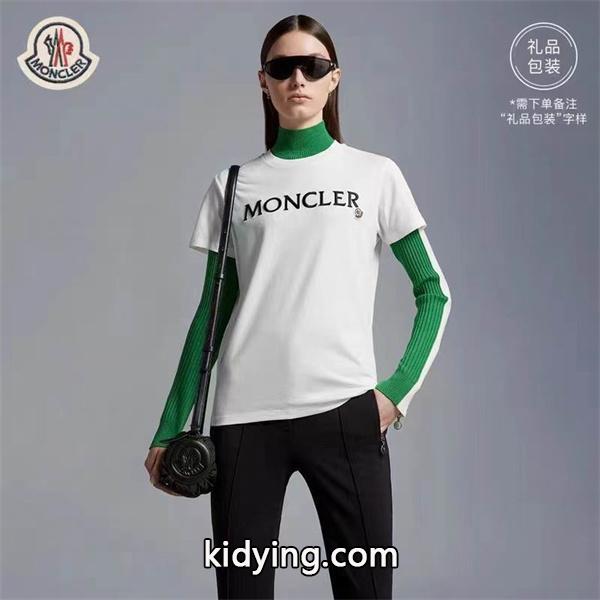 たくさん歩く日にも大活躍 Tシャツ/半袖 春夏シーズンの人気 モンクレール MONCLERブランド コピー 激安(日本最大級)-0