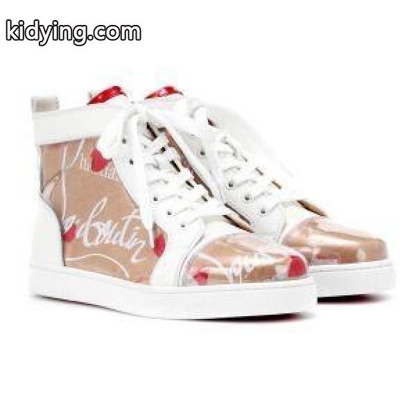 最新作Christian LouboutinクリスチャンルブタンLouis flatスニーカーコピーお洒落メンズハイカット-0
