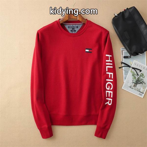 海外だけじゃなく国内でも大人気Tommy Hilfiger トミー ヒルフィガー コピー 丸首 セーター-0