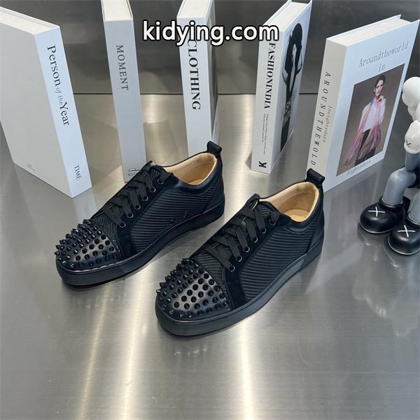 スタイリッシュルブタンピックボートフラットスパイクススリッポンスニーカーカーキ Louboutin Pik Boat_クリスチャンルブタン CHRISTIAN LOUBOUTIN_ブランド コピー 激安(日本最大級)-0