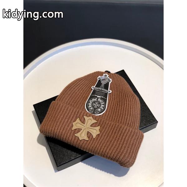 ファッション性が高いクロムハーツ Chrome Hearts キャップ 通気性も保温力も抜群な黒い男女兼用ニット帽子_ブランド コピー 激安(日本最大級)-0