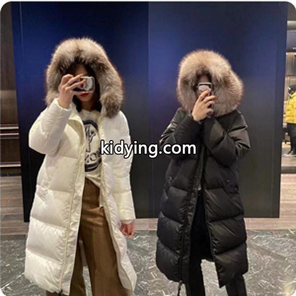 寒さ厳しい時はロング丈が重宝! MONCLER 偽物 女性用ダウンジャケット 高級感漂うオトナの一着-0
