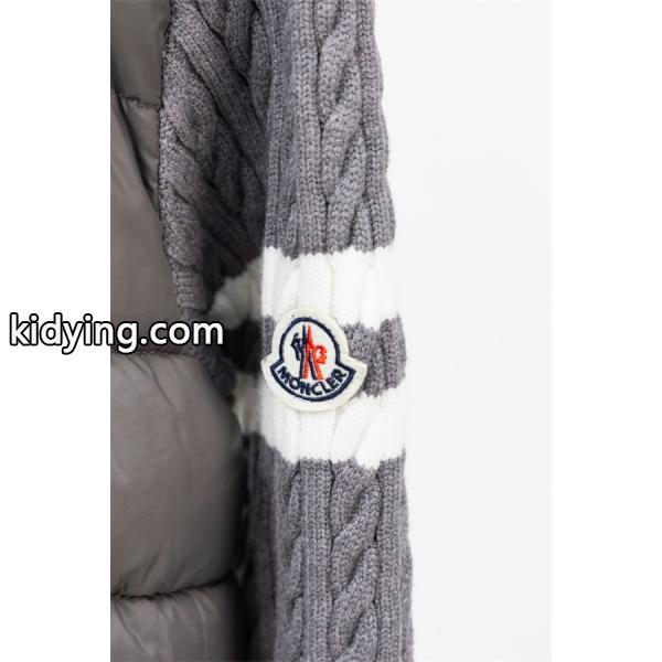 ブラック × ホワイトライン スポーティ高級感 レアデザイン MONCLER 激安 モンクレール コピー ダウンジャケット-5