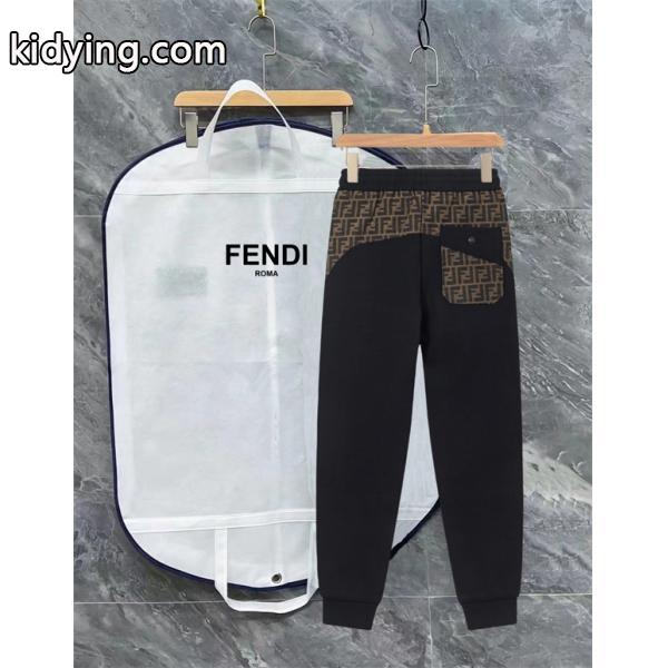 2025秋冬本格・快適フィット サイドロゴ FENDI フェンディ コピー スウェットパンツ 売れ行きUP-1