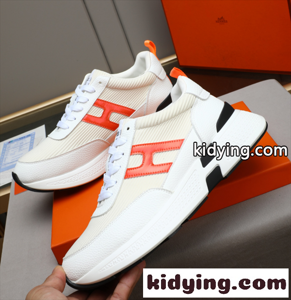 履き心地2026SS&Hermès エルメススニーカーコピー メンズカジュアルシューズ人気-0