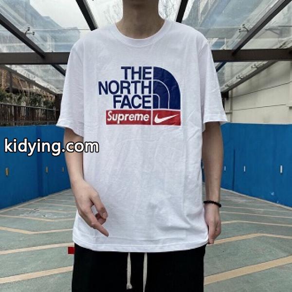 SUPREME×TNF コピー シュプリーム tシャツ 半袖 プリント ワードローブの強い味方！ お買い得 大人気-0