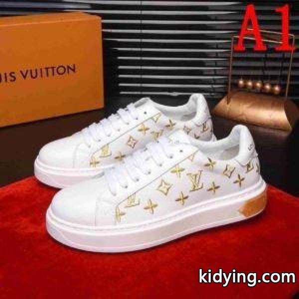 大人っぽいスタイルが完成 ルイ ヴィトン LOUIS VUITTON ランニングシューズ 2色可選 2019春夏の必須アイテム_ルイ ヴィトン LOUIS VUITTON_ブランド コピー 激安(日本最大級)-0