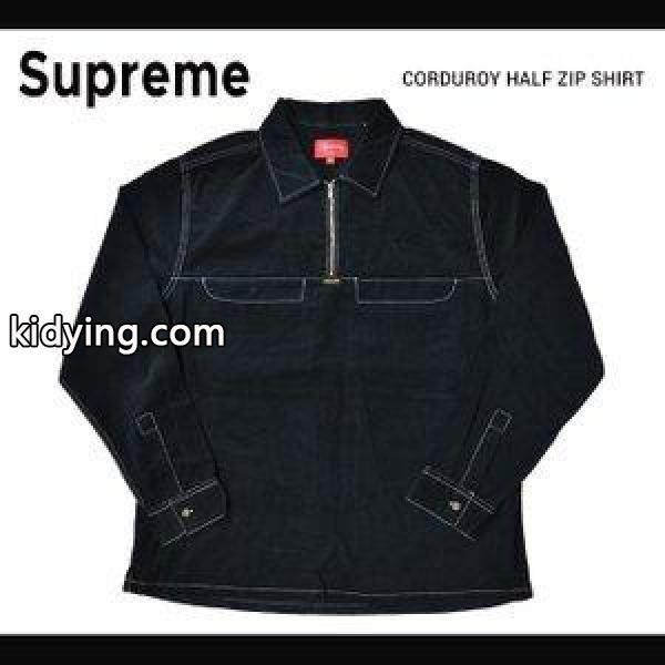 Supreme シュプリーム CORDUROY HALF ZIP SHIRT コーデュロイ ハーフジップ シャツ SUPREME :sp-1332:buddy-stl - 通販ショッピング-0