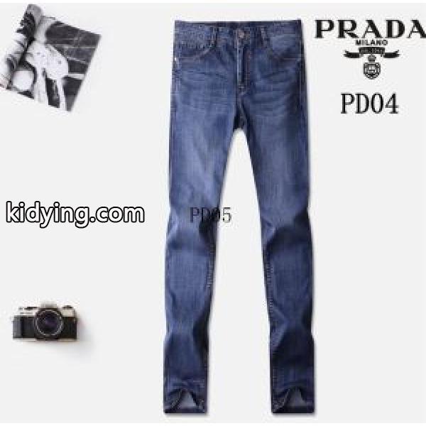 贈り物にも◎  2018春夏新作プラダ PRADA ジーンズ足長効果のある_ブランド ジーンズ_メンズファッション_スーパーコピーブランド激安通販 専門店-0
