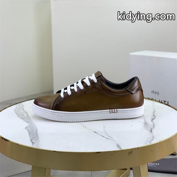 高級 カジュアル Berluti ベルルッティ コピー レザースニーカー 2026新作 売れ筋確定-0