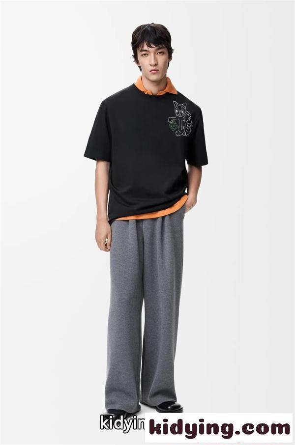 売れ筋 2026新作 半袖Tシャツ オーバーサイズ 着心地抜群 LOEWE ロエベ スーパーコピー-7