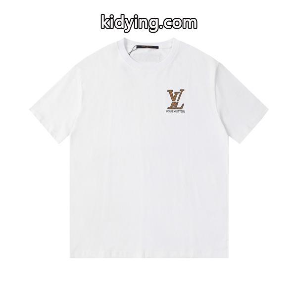 Tシャツ/半袖 春夏のトレンドの動向 2色可選 ルイ ヴィトンカジュアルの定番 _ブランド コピー 激安(日本最大級)-0