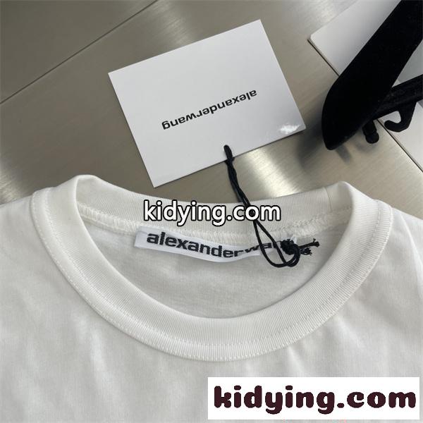 アレキサンダーワン コピー 長袖Tシャツ 無地 シンプル クルーネック Alexander wang ゆったり カジュアル万能-3