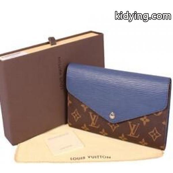 人気の高い ルイヴィトン ポルトフォイユ・マリールーロン 光沢のある 長財布 アンディゴブルー_ルイ ヴィトン LOUIS VUITTON_ブランド コピー 激安(日本最大級)-0