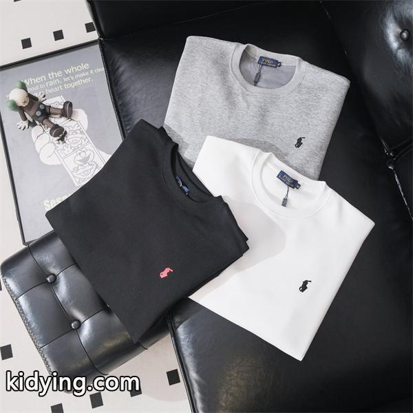 Polo Ralph Lauren ポロ ラルフローレン コピー 定番 ベーシック グレー スウェット ミニロゴ デイリー-1