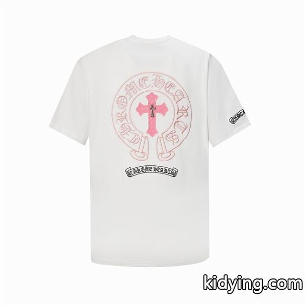 クロムハーツ 半袖Tシャツ春新色コスメ人気ブランドCHROME HEARTS 2色可選大人のため上品__ブランド コピー 激安(日本最大級)-0