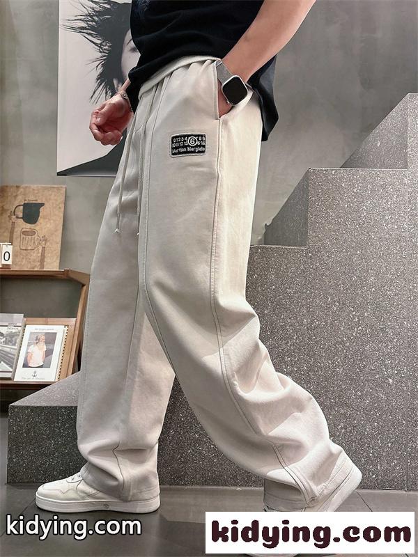 Maison Margiela メゾン マルジェラ コピー 爆売れ更新 ブラック ストリート カジュアル メンズ ロング パンツ-2