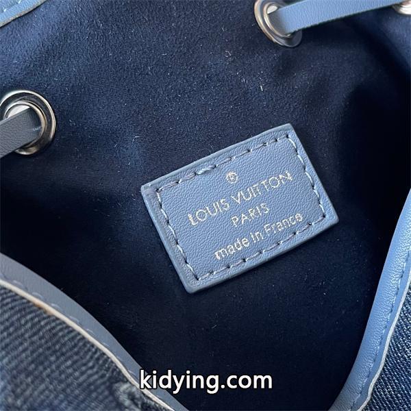 Louis Vuitton デニムブルー ルイヴィトン バケットバッグ コピー 82599 レディース トレンディ-7
