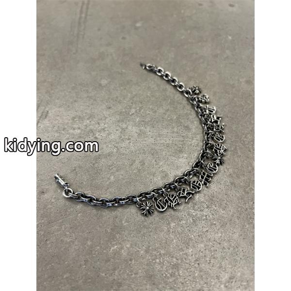 2025大人のおしゃれに CHROME HEARTS クロムハーツ シルバー925 ブレスレット コピーブランド 激安男性用(日本最大級)-1