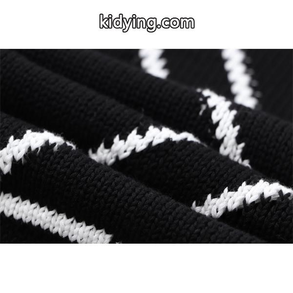ブラック × ホワイト セーター オフホワイト Off-White スーパーコピー 2025秋冬 限定入手 デザイン性豊か 秋冬コーデ-6