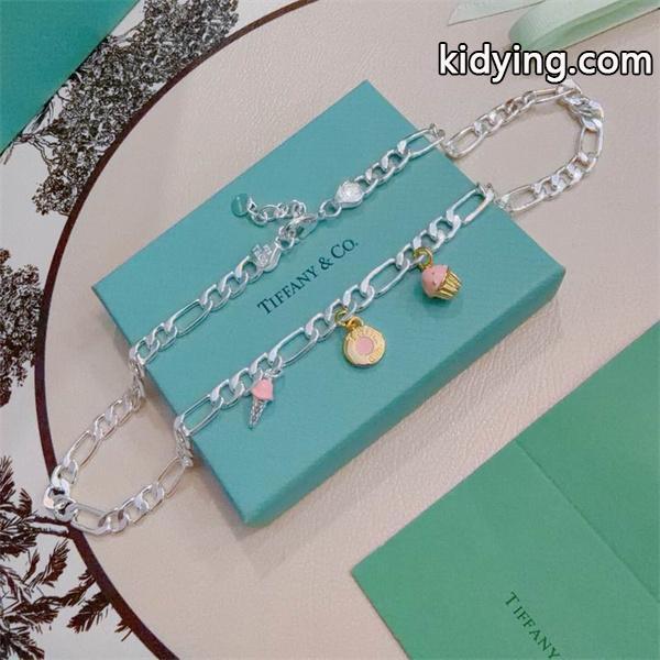 遊び心演出 レイヤード チェーン Tiffany&Co ティファニー コピー ネックレス 限定感-0
