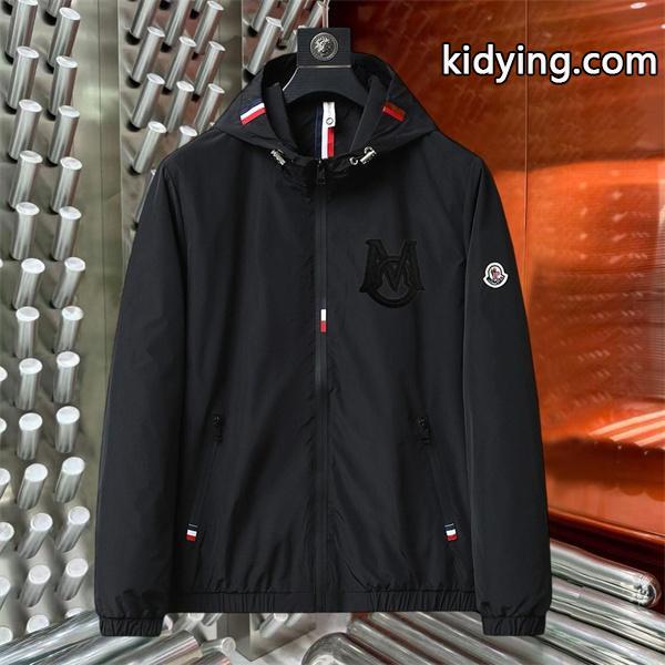 着心地抜群 ホワイト ブラック MONCLER モンクレール 偽物 2026新作 ジャケット モノトーン-0