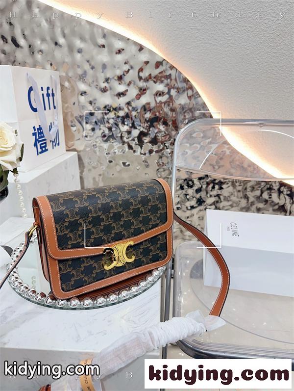 CELINE セリーヌ コピー 人気新作 クラシック ショルダーバッグ レディース 上品-1