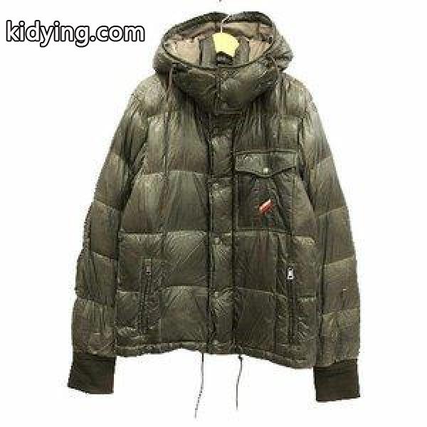 モンクレール MONCLER CEZANNE セザンヌ ダウン ジャケット コート フード スタンドカラー ジップアップ カーキ メンズ 通販-0
