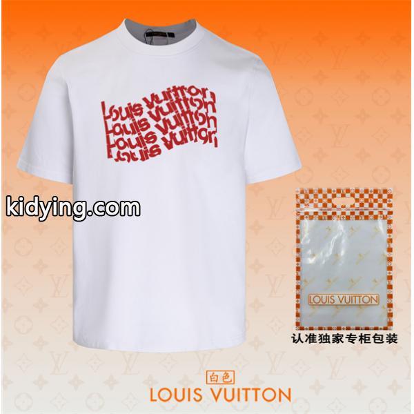 軽やかなトレンドに合う ルイ ヴィトン LOUIS VUITTON 上品なスタイルを楽しむ半袖Tシャツ__ブランド コピー 激安(日本最大級)-0