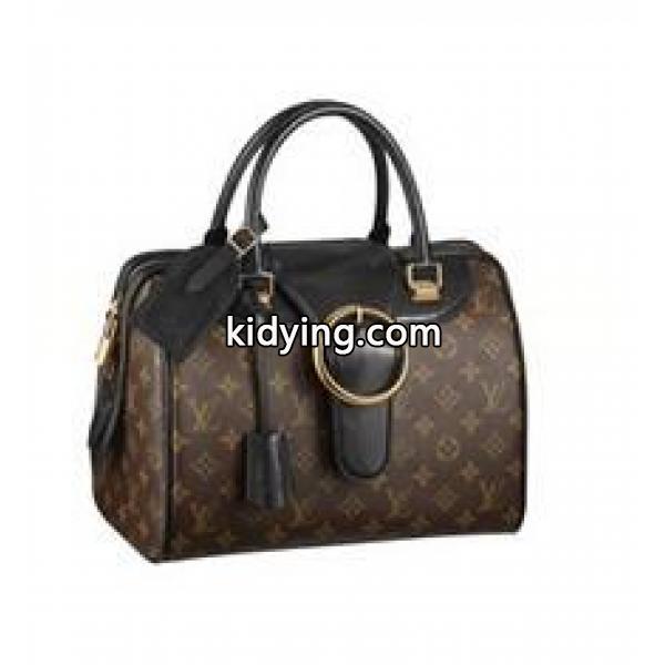 大人気のルイヴィトン　スピーディ　華やかなハンドバッグ　モノグラム　ノワール_ルイ ヴィトン LOUIS VUITTON_ブランド コピー 激安(日本最大級)-0