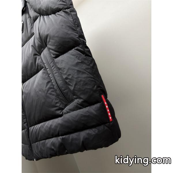 2026新着 PRADA プラダ コピー ダウンベスト ブラック 注目 実用性抜群-5