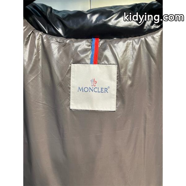 ブラック光沢ダウン 円形ロゴ 秋冬強保温 モンクレール MONCLER スーパーコピージャケット 定番-7
