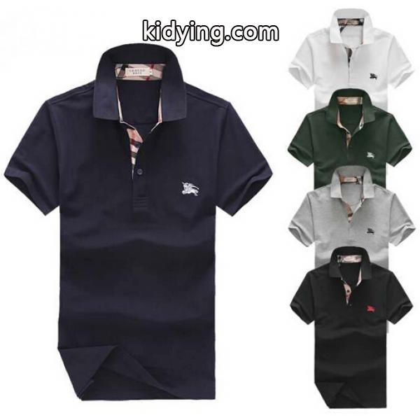 2015春夏 存在感◎ BURBERRY バーバリー 半袖ポロシャツ 5色可選_半袖Tシャツ_メンズファッション_スーパーコピーブランド激安通販 専門店-0