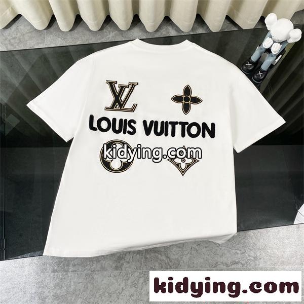 半袖Tシャツ プリント 高級感 ルイヴィトン スーパーコピー 洗練 カジュアル 2026新作 人気アイテム LOUIS VUITTON-0