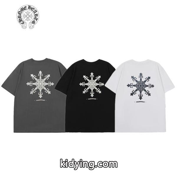 CHROME HEARTS クロムハーツ 春夏の爽やかトレンド半袖Tシャツ 抜け感もばっちり_クロムハーツ CHROME HEARTS_ブランド コピー 激安(日本最大級)-0