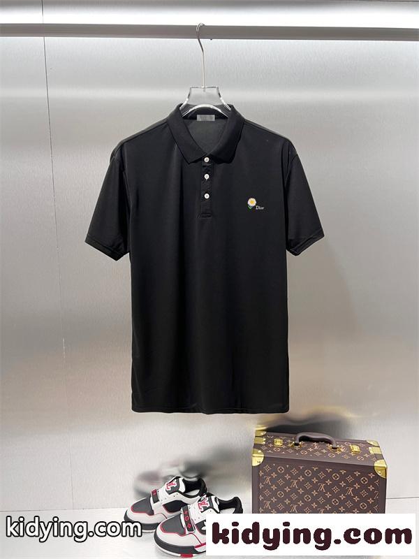 クラシックポロ スポーティームード デイリールック DIOR ディオール コピー ゴルフシャツ風トップス 夏のおしゃれ-4