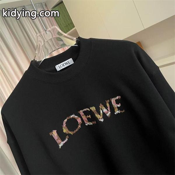 2025秋冬新作 ロエベ LOEWE コピー フラワーロゴ パーカー シンプルで上品な一枚-1