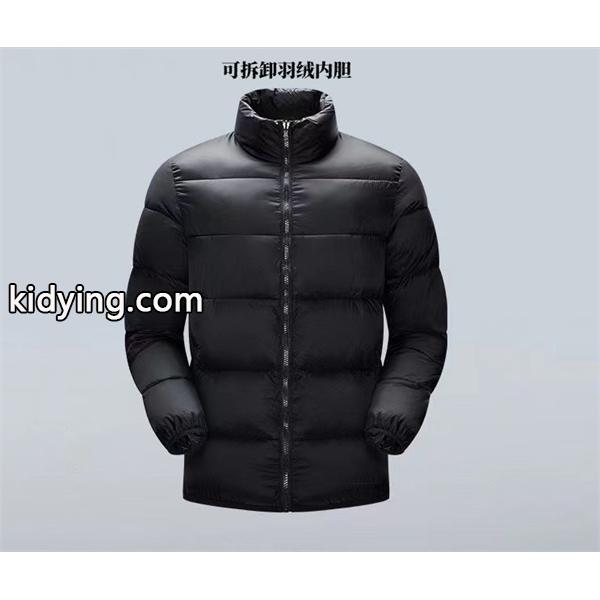 収納袋付 高品質アウター The North Face ザノースフェイス 偽物 ブラック ダウンジャケット 2in1-7
