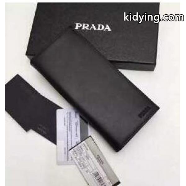 独特な高級感 秋冬 prada プラダ 二つ折り財布 高級感たっぷりなデザイン2色可選_プラダ レディース財布_財布 レディース_スーパーコピーブランド激安通販 専門店-0