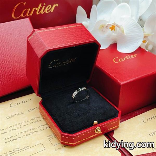 ペア対応 クラシックライン シンプル装飾 リング 定番 Cartier カルティエ コピー-5