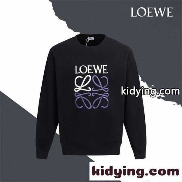 スウェット LOEWE ロエベ コピー トレーナー メンズ 高級質感 洗練モード 快適裏毛-1